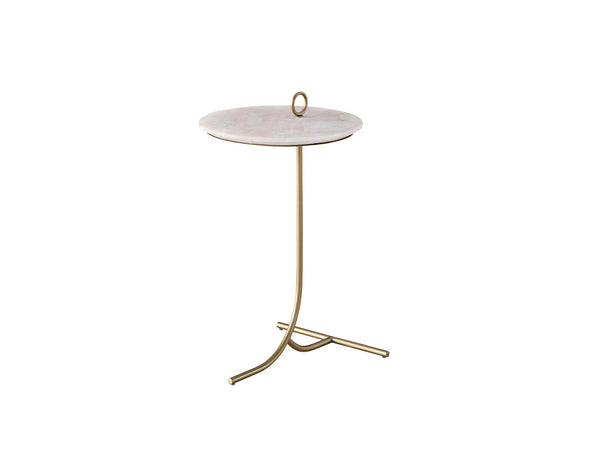 Universal Furniture Miranda Kerr Home - Tranquility Rose Quartz Accent Table U195812A-UNIVERSAL