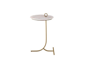 Universal Furniture Miranda Kerr Home - Tranquility Rose Quartz Accent Table U195812A-UNIVERSAL
