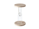 Universal Furniture Miranda Kerr Home - Tranquility Burl Side Table U195A817-UNIVERSAL