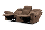 New Classic Furniture Sheffield Dual Recliner Sofa Latte U2432-30-LAT