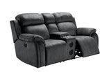 New Classic Furniture Tango Console Loveseat with Speaker Shadow U396-25-SHW