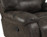 New Classic Furniture Anton Glider Recliner with Power Footrest Chocolate U4136-13P1-CHC