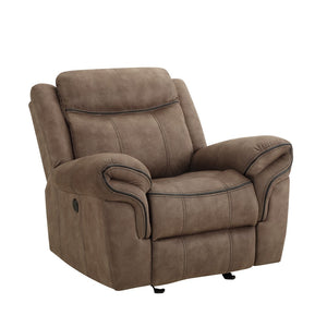 New Classic Furniture Harley Glider Recliner Lt Bwn U4220-13-LBW