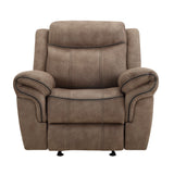 New Classic Furniture Harley Glider Recliner Lt Bwn U4220-13-LBW