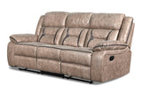 Roswell Dual Recliner Sofa Pewter