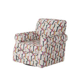 Fusion 602S-C Transitional Swivel Chair 602S-C Fiddesticks Confetti Swivel Chair