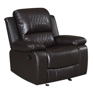 New Classic Furniture Madigan Glider Recliner Brown U6042-13-BRN