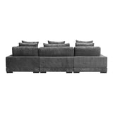 Moe's Home Tumble Lounge Modular Sectional Charcoal