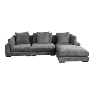 Moe's Home Tumble Lounge Modular Sectional Charcoal