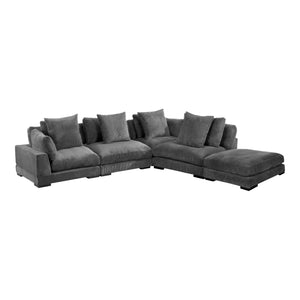 Moe's Home Tumble Dream Modular Sectional Charcoal