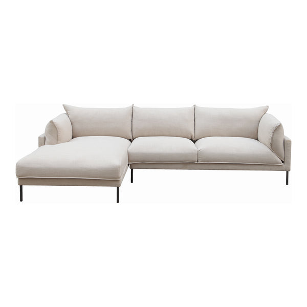 Moe's Home Jamara Sectional Light Grey - Left