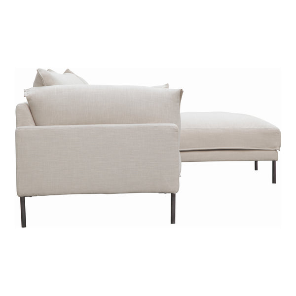 Moe's Home Jamara Sectional Light Grey - Right