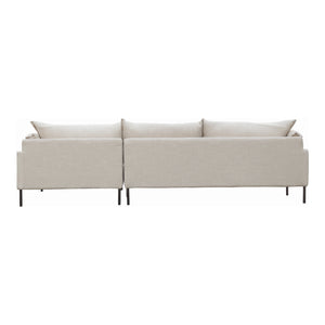 Moe's Home Jamara Sectional Light Grey - Right