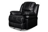 Flynn Glider Recliner Black