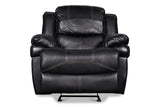 New Classic Furniture Flynn Glider Recliner Black UC2177-13-PBK