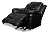 New Classic Furniture Flynn Glider Recliner Black UC2177-13-PBK