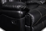 New Classic Furniture Flynn Glider Recliner Black UC2177-13-PBK