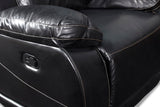 New Classic Furniture Vega Glider Recliner Premier Black UC3822-13-PBK