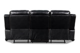 New Classic Furniture Vega Sofa with Power Footrest Premier Black UC3822-30P1-PBK