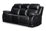 Vega Sofa with Power Footrest Premier Black