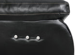 New Classic Furniture Vega Sofa with Power Footrest Premier Black UC3822-30P1-PBK