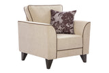 Liverpool Kd Chair Body, Seat, Back & 1 Accent Pillow