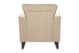 New Classic Furniture Liverpool Kd Chair Body, Seat, Back & 1 Accent Pillow UKD0102-10B-NAT