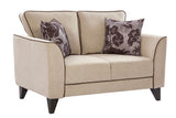 Liverpool Kd Loveseat Body, Seat, Back & 2 Accent Pillows
