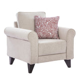 Ripley Kd Chair Body, Seat, Back & 1 Accent Pillow