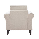 New Classic Furniture Ripley Kd Chair Body, Seat, Back & 1 Accent Pillow UKD0103-10B-LGY