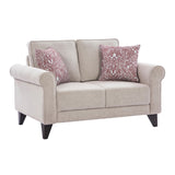Ripley Kd Loveseat Body, Seat, Back & 2 Accent Pillows