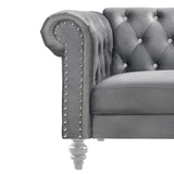 New Classic Furniture Emma Crystal Loveseat Gray UKD13-20-GRYC