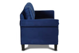 New Classic Furniture Alani Loveseat Deep Blue UKD16-20-BLU