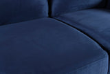 New Classic Furniture Alani Loveseat Deep Blue UKD16-20-BLU