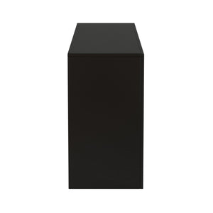 Legends Furniture Modern Black TV Stand for TV's up to 70 Inches, Fully Assembled UL1209.MOC