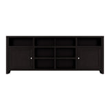 Modern Black TV Stand for TV's up to 90 Inches, Fully Assembled