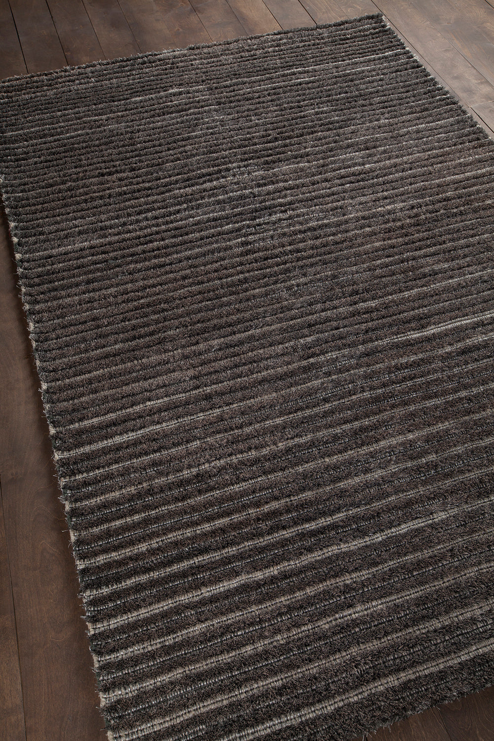 Chandra Rugs Ulrika 70% Wool + 30% Viscose Hand-Woven Contemporary Rug Grey 7'9 x 10'6