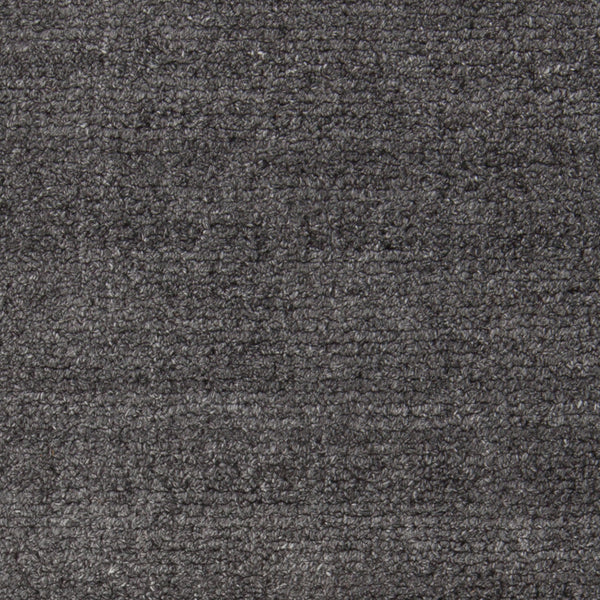 Chandra Rugs Uma 100% Tencel Hand-Woven Contemporary Rug Charcoal 9' x 13'