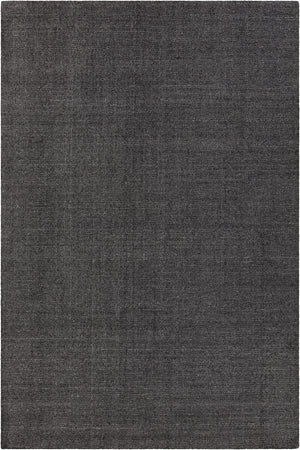 Chandra Rugs Uma 100% Tencel Hand-Woven Contemporary Rug Charcoal 9' x 13'