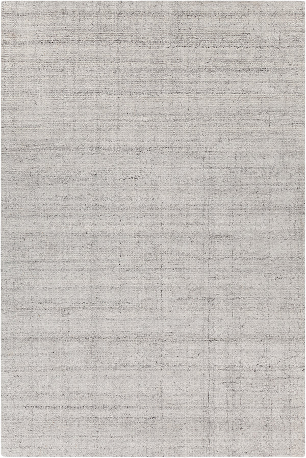Chandra Rugs Uma 100% Tencel Hand-Woven Contemporary Rug Silver 9' x 13'
