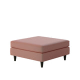 Fusion 170-C Transitional Cocktail Ottoman 170-C Geordia Clay 38" Square Cocktail Ottoman