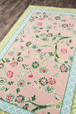 Momeni Madcap Cottage Under A Loggia UND-5 Hand Hooked Transitional Floral Indoor/Outdoor Area Rug Multi 8' x 10' UNDERUND-5MTI80A0