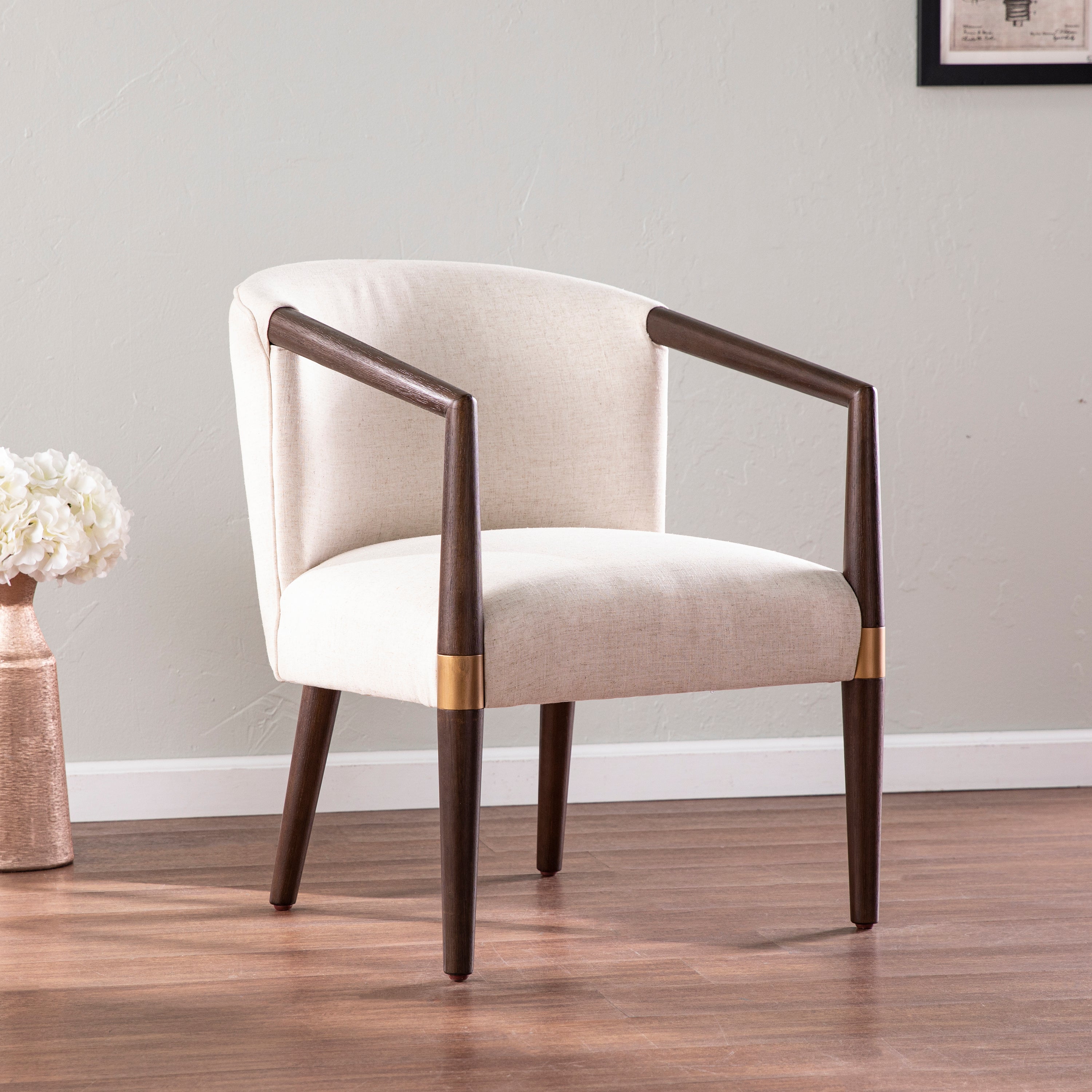 Exmont Elegant Upholstered Accent Chair