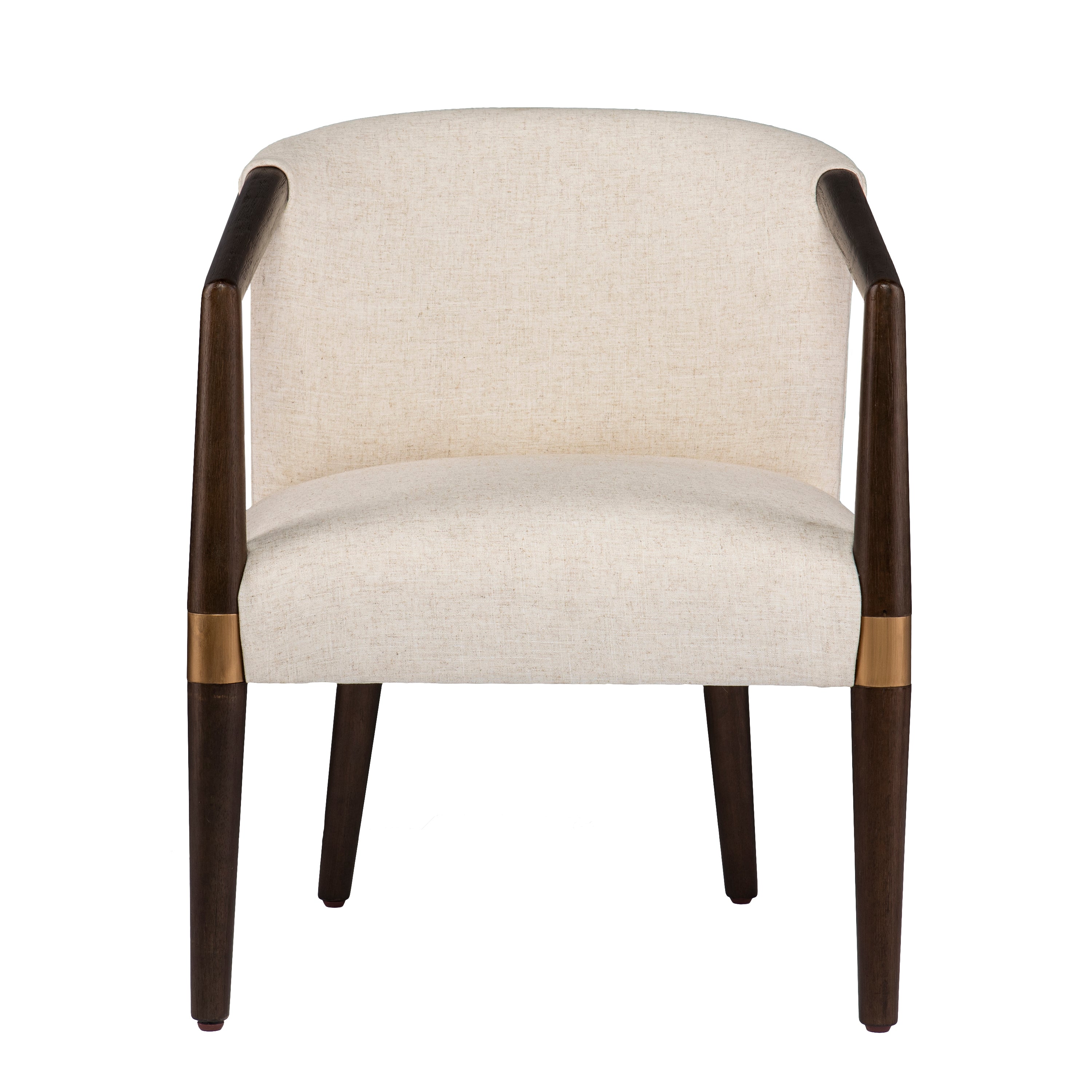 Exmont Elegant Upholstered Accent Chair - Thumbnail 2