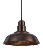 Cal Lighting 150W Ashland Metal Pendant UP-1111-6-RU Rust UP-1111-6-RU