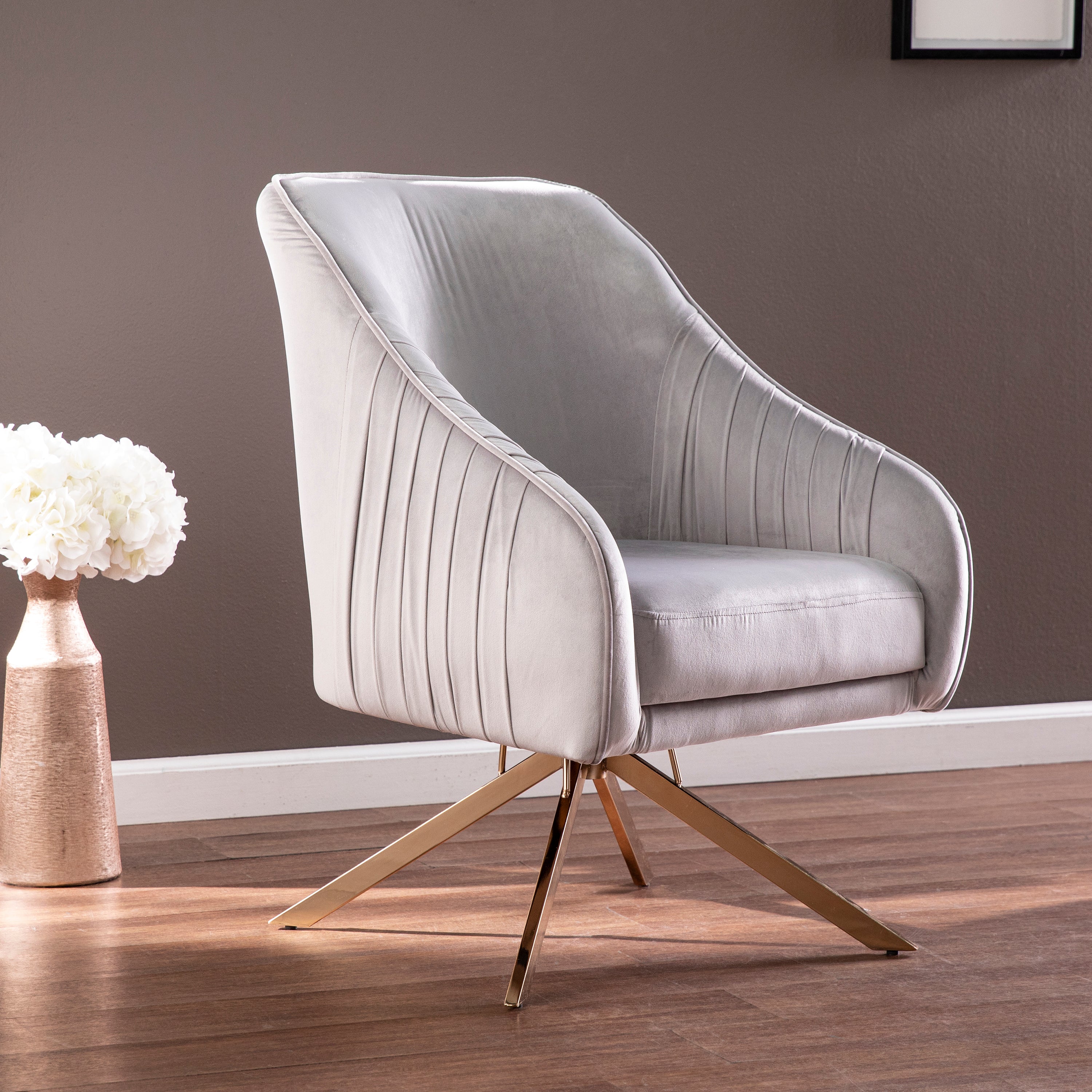 Parrano Upholstered Accent Chair - Thumbnail 3
