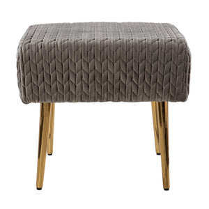 Sei Furniture Medlana Woven Upholstered Ottoman Up1165364