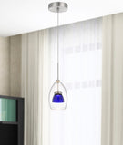 Cal Lighting Integrated Dimmable LED Glass Mini Pendant Light. 6W, 450 Lumen, 3000K (Base Model) UP-128-CL Clear UP-128-CL