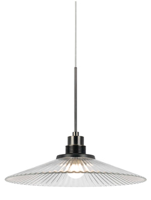 Cal Lighting Dimmable LED 9W, 3500K, Pendant UPL-715-CLR Brushed Steel UPL-715-CLR