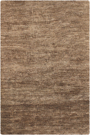 Chandra Rugs Urbana 100% Jute Hand-Knotted Contemporary Rug Light Brown 7'9 x 10'6
